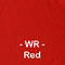 Red Weathershield fabric swatch 