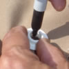 Marking for antenna grommet